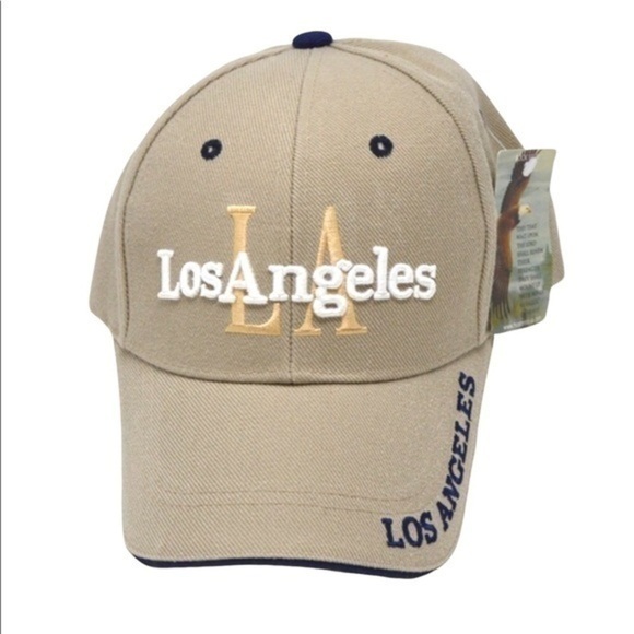 Hosanna Acrylic Los Angeles Velcro Back Unisex Hat - Picture 1 of 9